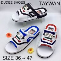 รองเท้าแตะแบบสวม (SIZE 36-47) TAYWAN (รุ่น512 พื้นหนา) รองเท้าแตะชาย รองเท้าวินเทจ