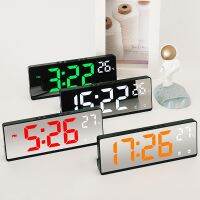 【jw】✒☁  Digital Bedroom Alarm Led Table Temperature Desktop Despertador Snooze Function New