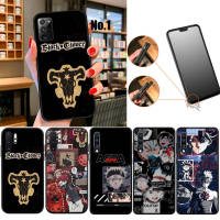 TTL3 Asta black clover อ่อนนุ่ม High Quality ซิลิโคน TPU Phone เคสโทรศัพท์ ปก หรับ Samsung Galaxy A02 A02S M02 A03 A32 A33 A42 A52 A53 A72 A73 A82 M20 M30 M30S M21 M31 M51 Quantum 2