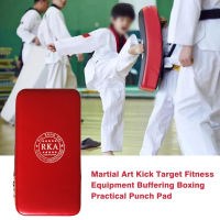 Boxing Kick Target Accessories Taekwondo Punch Pad PU Buffering Protective Fitness Equipment Martial Art Karate Training