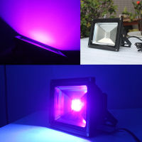 [คลังสินค้าพร้อม] ไฟ LED อัตโนมัติ UV 10W 20W พลังสูงตรวจจับรังสีอัลตร้าไวโอเล็ตโคมไฟฟลัดไลท์กันน้ำ IP66แสง UV สีดำงานเลี้ยงไฟนีออนไฟเวที