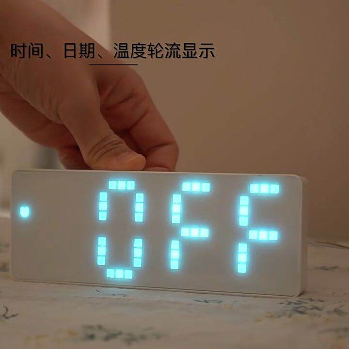 Led Digital Alarm Clocks 3 Levels Brightness Setting Time/temperature