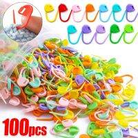 ™☒ Mix Color Plastic Knitting Tools Mini Resin Small Clips Pins Locking Stitch Markers Crochet Sewing Needle Clip Hooks Accessories