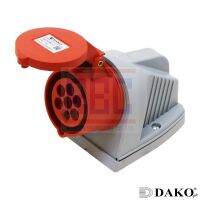 "DAKO PLUG" HTB117 ปลั๊กตัวเมียลอย 7 ขา 6P+E (7Pole) 16A 400V IP44 6H