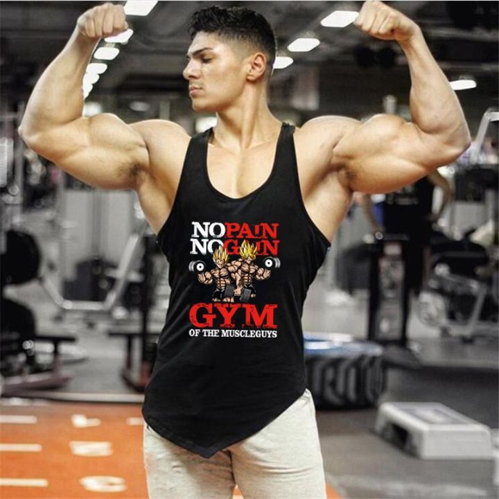 summer-sleeveless-graphic-singlets-mens-gym-bodybuilding-fitness-slim-tank-tops