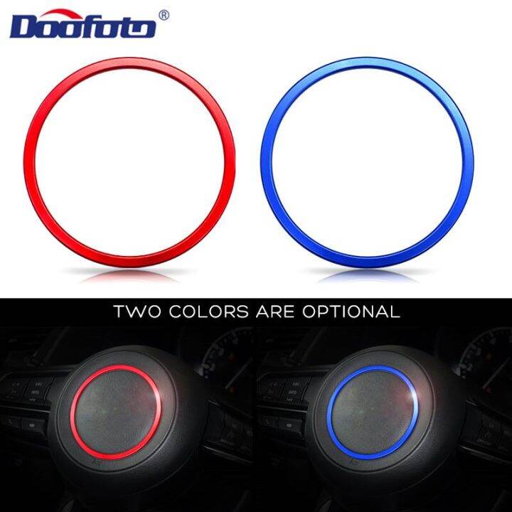 doofoto-แหวนวงกลมตกแต่งฝาครอบพวงมาลัยสำหรับ-mazda-3-6-gh-cx3-cx-5-cx5-cx-3-cx-7แต่งรถอุปกรณ์ตกแต่งภายใน