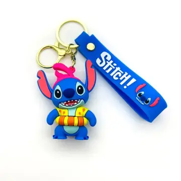 Stitch Keychains Lilo Stitches Car Key Handbag Accessories Disney