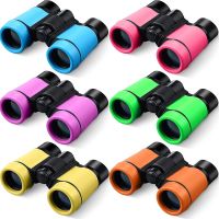 ZZOOI Kids Binoculars Set for Age 3-12 Years Boys Girls Hunting Folding Small Telescope Birthday Gifts Educational Camping Outdoor