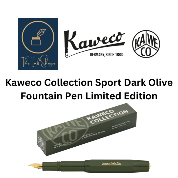 Kaweco Collection Sport Fountain Pen in Dark Olive