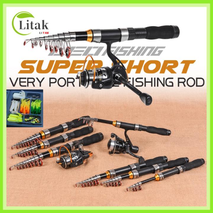 Fishing Rods 2.1-2.3m Super Strong Telescopic Spinning Fishing Rod for