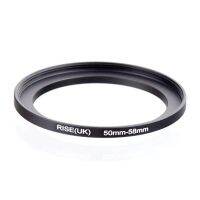 ไม่มีกำไรเพิ่มขึ้น (UK) 50Mm-58Mm 50-58Mm 50-58Mm 50 To 58 Step Down Ring อแดปเตอร์ปรับขนาดฟิลเตอร์สีดำ