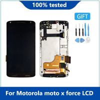 เดิม5.4 "; สำหรับ Motorola Moto X กองทัพจอแสดงผล Lcd หน้าจอ Xt1580ที่มีหน้าจอสัมผัส Digitizer สมัชชาที่มีกรอบ Amoled Xt1581