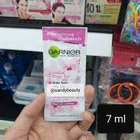 ถูกที่สุด! ครีมบำรุงผิวหน้า Garnier การ์นิเย่ ซากุระ ไวท์ แบบซอง 7มล.  ( แพกเกจใหม่ )เนื้อครีมเข้มข้น กลิ่นหอม ซึมซาบไว ไม่เหนียวเหนอะหนะ