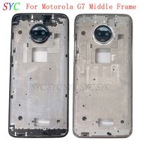 yiqtft Middle Frame Center Chassis Cover Housing For Motorola Moto G7 Phone Metal LCD Frame Repair Parts