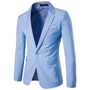 Light blue pants hot sale grey blazer