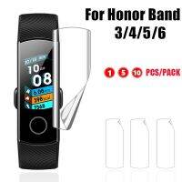 Screen Protectors Soft Film For Honor Band 6 5 4 3 Anti-scratch Cover on Huawei Honor Band ES (Not Tempered Glass)1-10PCS Wires  Leads Adapters