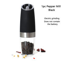 Electric Automatic Mill Pepper and Salt Grinder LED Light Peper Spice Grain Mills Porcelain Grinding Core Mill Kitchen Tools