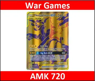 What's Inside? GOLD PIKACHU and ZEKROM GX Tag Team PREMIUM Collection Box  Opening! 