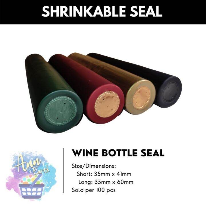 Wine Bottle Cap Seal / Heat Shrink Capsule PVC Wine Sealer / Wine