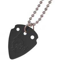 1x Pick Necklace Guitar Pick Plectrum Pendant Necklace Gifts Fashion Accessories Rock Jewelry Aluminium Alloy Chain Necklaces Guitar Bass Accessories