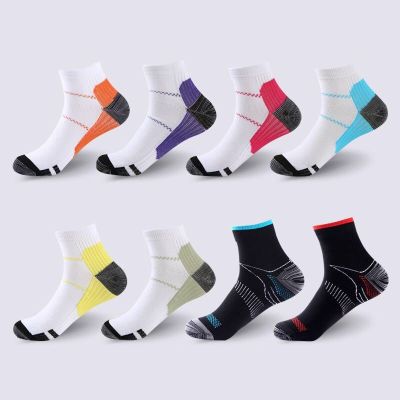 tdfj Foot Compression Socks for Plantar Heel Protection Outdoor with Elastic Men and Womens
