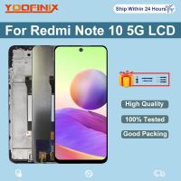 6.5 "สำหรับ Xiaomi Redmi Note 10 5G จอแสดงผล LCD M2103K19C หน้าจอสัมผัส Digitizer สำหรับ Redmi Note 10 5G อะไหล่ทดแทน M2103K19G