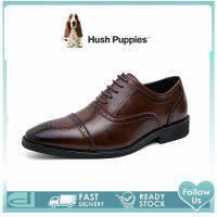 Hush_Puppies รองเท้าผู้ชาย รุ่น สีดำ รองเท้าหนังแท้ รองเท้าทางการ รองเท้าแบบสวม รองเท้าแต่งงาน รองเท้าหนังผู้ชาย