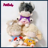 PETIBABY สายเอี๊ยมตุ๊กตา20ซม. แบบทำมือหูขนาดเล็กตุ๊กตาน่ารักตุ๊กตาผ้าฝ้าย Celana Selempang