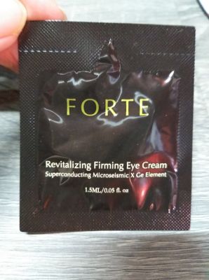 FORTE Revitalizing Firming Eye Cream 1.5 ml. ฟอร์เต้ เฟิร์มมิ่ง อายครีม 1.5 มล.