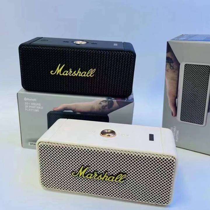 ลำโพง Marshall รุ่นใหม่ ลำโพงพกพา ลำโพงบลูทูธ ลำโพงไร้สาย | Lazada.co.th