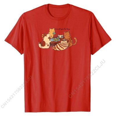 Shirt Settler Cats T-Shirt Tops Shirt Fashion Custom Cotton Mens T Shirts Custom