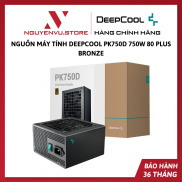 Nguồn Deepcool 750W PK750D 80Plus Bronze - Hàng Chính Hãng