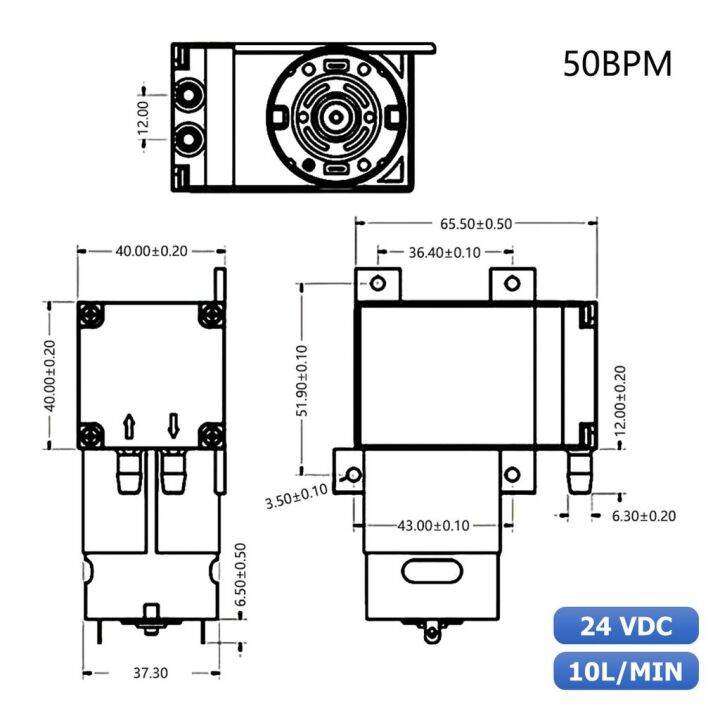 jc025-ปั๊มลม-ปั๊มสูญญากาศ-ขนาดเล็ก-micro-air-pump-mini-electric-vacuum-pump-50bpm-24v-10l-min