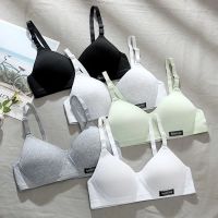 ชุดชั้นในสตรีบราดันทรงระบายอากาศดีแบบนุ่ม Ab Cup Bras / ระบายอากาศ