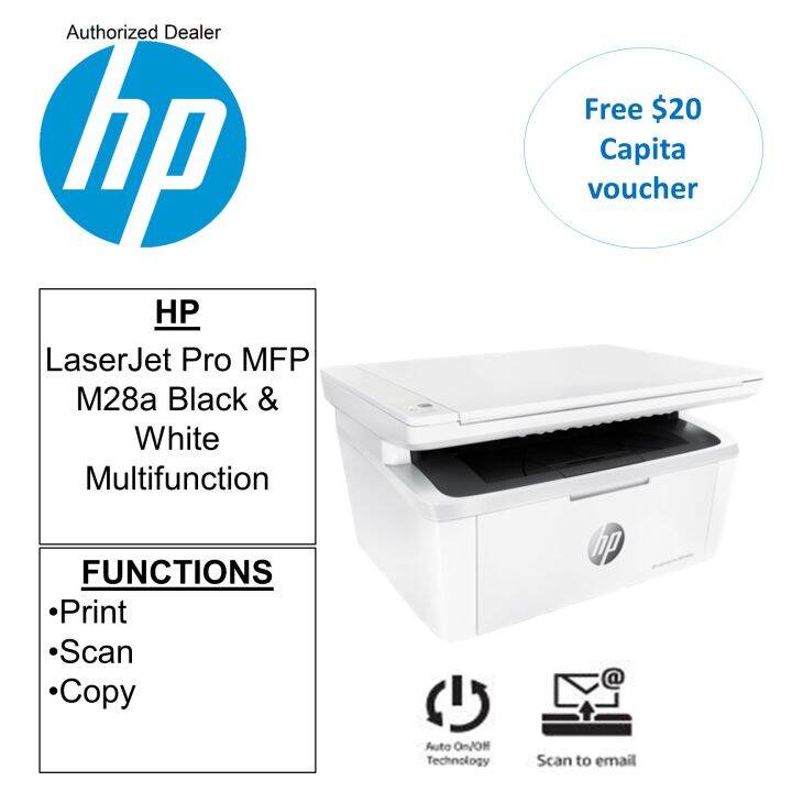 HP LaserJet Pro MFP M28a Printer m28 28a | Lazada Singapore