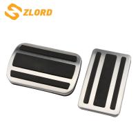 Zlord แอร์ครอส C5ผ้าหุ้มสำหรับซีตรองแป้นเหยียบรถยนต์สำหรับเปอโยต์308 308S 408 4008 5008คันเร่งรถคันเหยียบคลัตช์เบรก