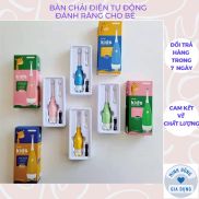 Bàn chải điện tự động đánh răng cho bé giúp bé yêu thích việc đánh răng