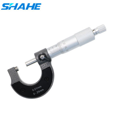 Precise Gauge Micrometer 0-25mm 0.01mm Outside Metric Caliper Measurement Micrometer Tool