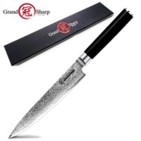 Damascus Kitchen Knife 5.9 Inch Utility Knife 67 Layers vg10 Japanese Damascus Steel Kitchen Knives Chef Knife Cooking Tools NEW?พร้อมส่ง?