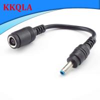 QKKQLA Female 7.4mmx5.0mm to 4.5mmx3.0mm Male Charger Power Supply Adapter Connector Converter Cable DC Jack for Laptop