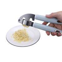 （HOT NEW）กระเทียมกดสแตนเลส SteelPress Squeezer Stings Masher Handheld Mincer Tools