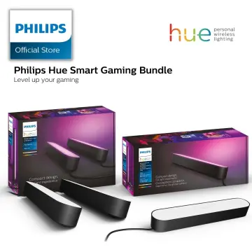 Buy PHILIPS HUE Play HDMI Sync Box & Light Bar Smart LED Twin Pack Bundle -  White