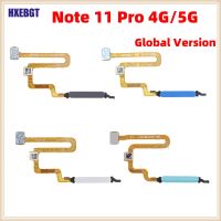 ต้นฉบับสําหรับ Xiaomi Redmi Note 11 Pro ปุ่มเปิดปิด 4G / 5G ลายนิ้วมือ เซนเซอร์ Flex Cable Touch ID Sensor ชิ้นส่วนสมาร์ทโฟน