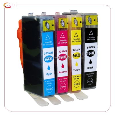 4Pack  Ink Cartridge Compatible For HP564XL Premium for hp 564xl5510 6510 5510-B111a B109a C5383 D5400 B209a 5511 6512 5511 ink Ink Cartridges