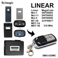 LINEAR Remote Control MegaCode DNT00083 DNT00052 ACP00877 Mct-1 Mct-11 Mct-3 MT-1B MDT-1B Garage Gate 318MHz Rolling Code