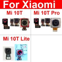 โมดูลกล้องด้านหน้าด้านหลังสําหรับ Xiaomi Mi 10T / Mi 10T Pro / Mi 10T Lite 5G ขนาดเล็กหันหน้าไปทางด้านหลังกล้องหลัก Flex Cable อะไหล่