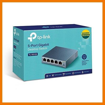 HOT!!ลดราคา TP-LINK TL-SG105 5-Port Gigabit Desktop Switch ##ที่ชาร์จ แท็บเล็ต ไร้สาย เสียง หูฟัง เคส Airpodss ลำโพง Wireless Bluetooth โทรศัพท์ USB ปลั๊ก เมาท์ HDMI สายคอมพิวเตอร์