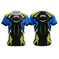 Competition Team Cool And Fashion Sublimation Esports Jersey 3D T Shirt Fully sublimated short sleeves SizeS-5XL