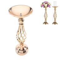 QianXing Shop Flower Candlesticks Wedding Midpoint Flower Rack Flower Vases Candlestick Table Stand Valentine Party Decor