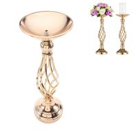 Brookv shop   Flower Candlesticks Wedding Midpoint Flower Rack Flower Vases Candlestick Table Stand Valentine Party Decor